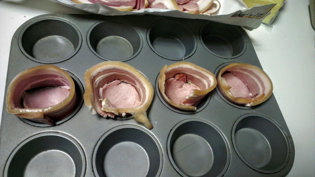 keto Bacon and Egg Cupcakes