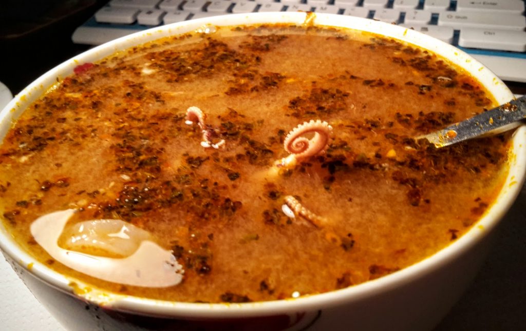 Octopus soup